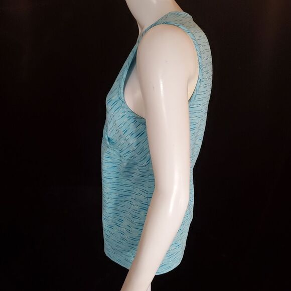 Champion C9 Blue Striped Tank Top (L) - Picture 3 of 5